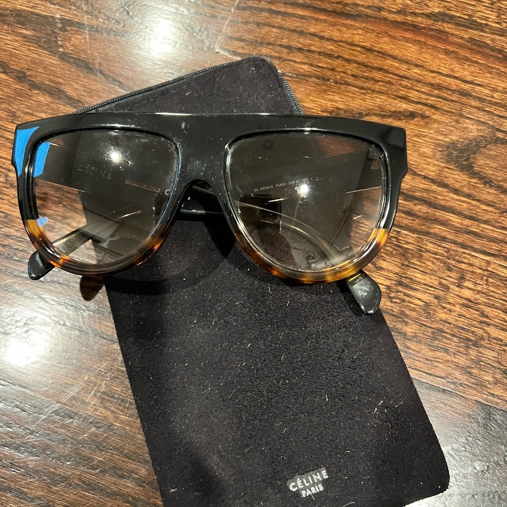 Celine’s black and tortoise